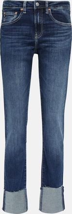 AG - Adriano Goldschmied Girlfriend mid-rise slim jeans