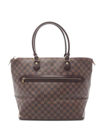 Louis Vuitton Borsa tote Saleya GM Damier 2005 - Marrone