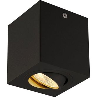 SLV Slv - 113940 Plaf&oacute;n Triledo Square Cl Led 3000k Cuadrado Negro Mate 38&deg; 6,2 W Driver Incl