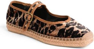 Penelope Chilvers Velvet Espadrille Mary Jane in Brown at Nordstrom, Size 10Us
