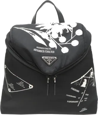 Prada Black Nylon Backpack (Pre-Owned)