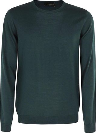 Roberto Collina Uomo, Maglie, Verde, M, new