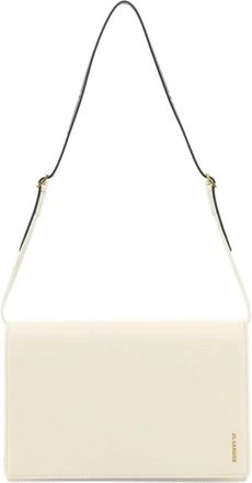 Jil Sander Shoulder Bags, female, White, Size: ONE SIZE File Small