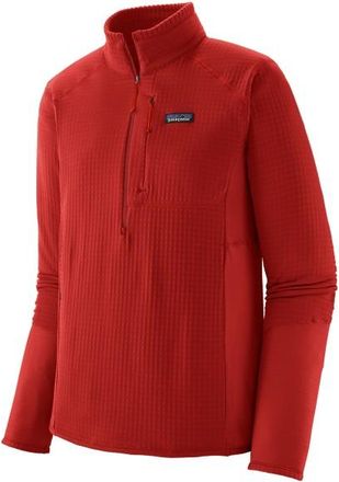 Patagonia R1 P/O Fleecepullover für Herren | rot