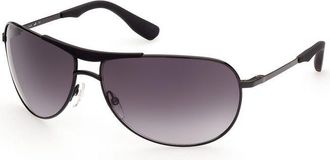 Web Eyewear Black Metal Mens Sunglasses