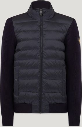 Belstaff Circuiteer Cardigan Mens Lightweight Nylon Dark Ink Size 3XL