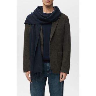 Mango Slim Fit Blazer in Khaki Green at Nordstrom, Size 44