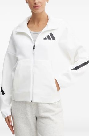 adidas Hoodie met logodetail - Wit