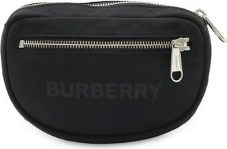 Burberry Pre-owned ML Cannon Nylon Leather Waist Bag - - Pre-owned - Donna - Nero - ONE SIZE