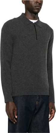 Canali Round-neck Truien - Heren - Ronde hals truien - Grijs - 2XL - Truien & Vesten