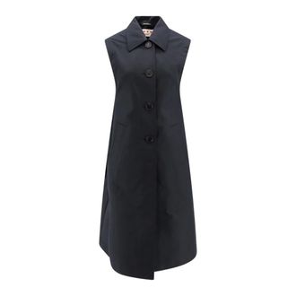 Marni Dames, Mantels, Zwart, Maat: XS Katoen