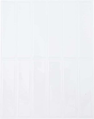 vidaXL Azulejo Rectangular 10 Uds. Blanco 29 X 23 X 0,08 Cm Vidaxl