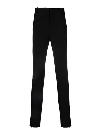 Alexander McQueen Black straight-leg trousers