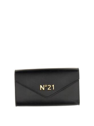 N&deg;21 Wallet With Chain And Logo