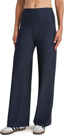 Rhone Atmosphere Wide Leg Pants in Navy Heather at Nordstrom, Size X-Small