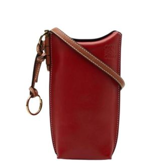 Loewe Pre-owned Cross Body Bags, female, Red, Size: ONE SIZE Pre-owned Shoulder Bag