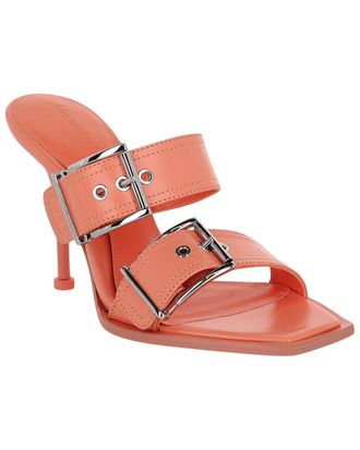 Alexander McQueen Alexander Mcqueen Boxcar Si Leather Sandal