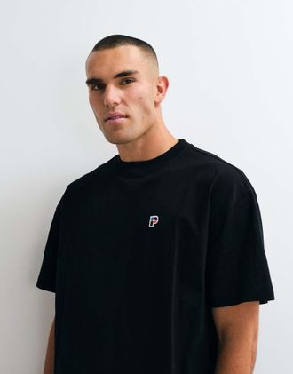 Parlez Clothing T-shirt con stampa grafica sul petto in nero