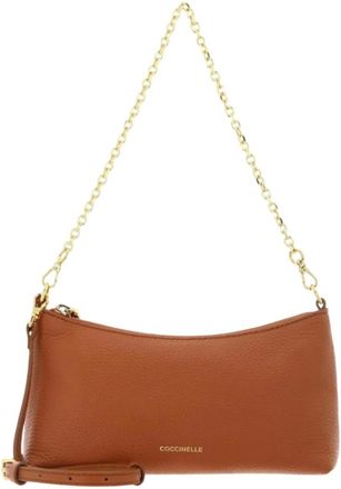 Coccinelle Tassen, Dames, Bruin, ONE Size, Leer, Aura Mini