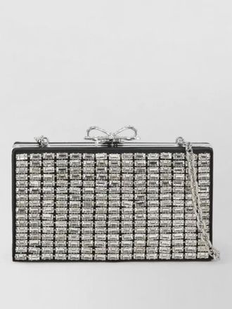 Self Portrait the bow clutch bag