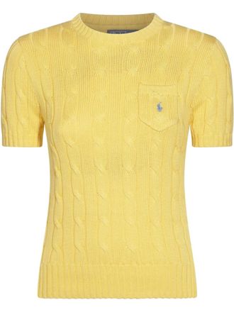 Polo Ralph Lauren cotton t-shirt - Yellow