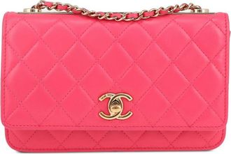 Chanel 2021 Wallet On Chain shoulder bag - Pink