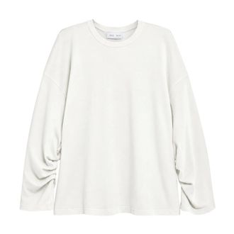 Weili Zheng Volume T-shirt - Dames - Sweatshirts & Hoodies - Wit - Maat: XS Katoen