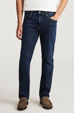 Mavi Matt Relaxed Straight Fit Jeans in Dark Brushed Organic at Nordstrom, Size 42 X 30