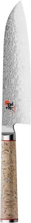 Miyabi Birchwood 7-Inch Santoku Knife in Stainless Steel at Nordstrom