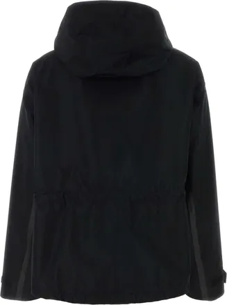 Herno Womens Parka Jacket Black Polyester