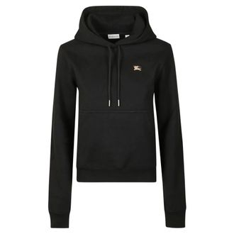 Burberry Hoodies, female, Black, Size: XS Harriet Sweatshirt