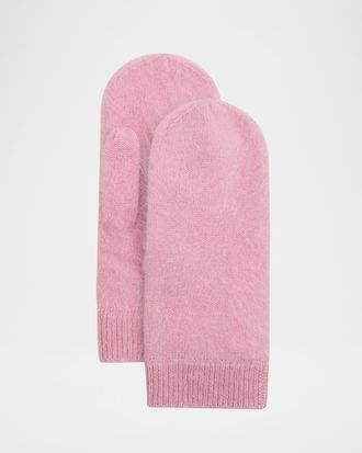 Lisa Yang Brushed Cashmere Mittens