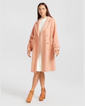 Belle & Bloom Rumour Has It Oversized Wool Blend Coat