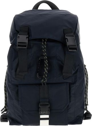 A.P.C. Blue Sac A Dos Trek 2.0 Ripstop Backpack