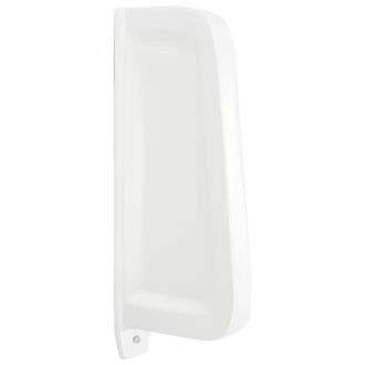 vidaXL Vidaxl - Separador De Privacidad De Urinario De Pared Cer&aacute;mica Blanco