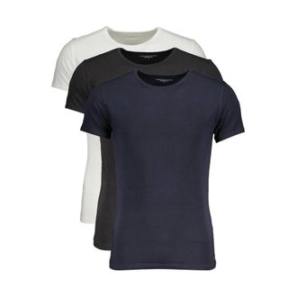 Tommy Hilfiger T-Shirts, male, Multicolor, L, Embroidered Crew Neck T-Shirt Pack