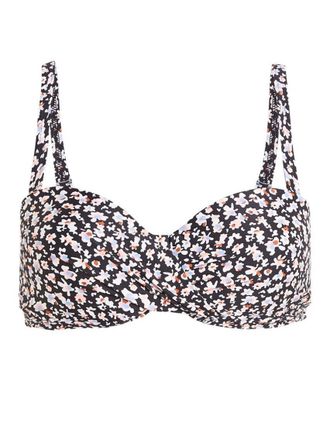 Protest Bade-Shirt PROTEST Bikini Top MIXPUNK 23, Damen, Gr. XL, Cup C, pink (lotuspink), Obermaterial: 82% Polyamid Polyam.recyc. 18% Elasthan EL., Bikini-Ob