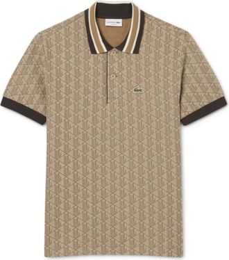 Lacoste Uomo, Top, Beige, L, new