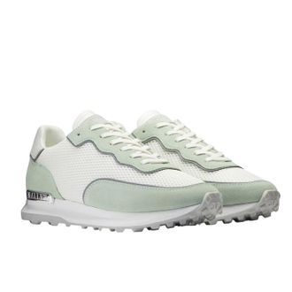 Mallet Footwear Heren Caledonian Su&egrave;de Trainers (Groen)