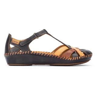 Pikolinos Blauwe Mix Vallarta Damessandaal - Dames - Sandalen - Blauw - 40 EU - Schoenen