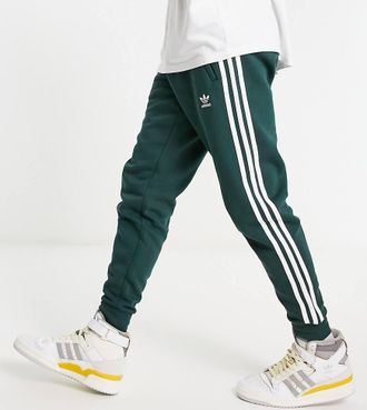 adidas Originals Tall adicolor 3-Stripes sweatpants in mineral green