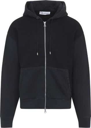 Our Legacy Pigment Black Organic Cotton Rascal Hoodie