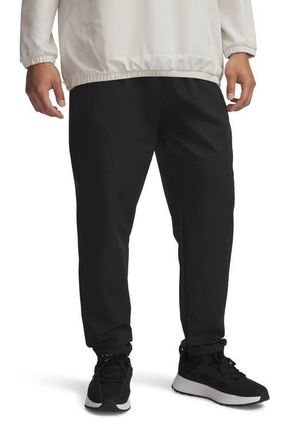Under Armour Unstoppable Water Repellent Tapered Leg Pants in Black at Nordstrom, Size Xx-Large