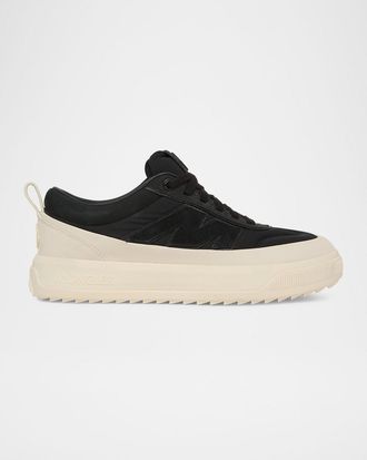 Moncler Men & apos;s Moncler Altive Nubuck and Suede Sneakers