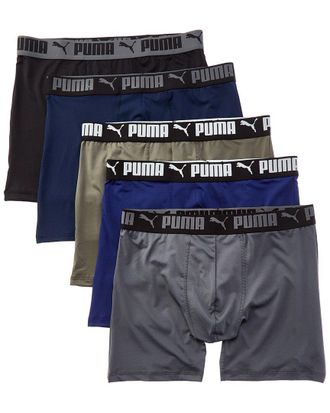 Puma Puma Set Of 5 Performance Boxer Brief