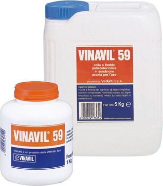 No Brand 1 KG Colla Vinavil 59 adesivo acetovinilico in barattolo