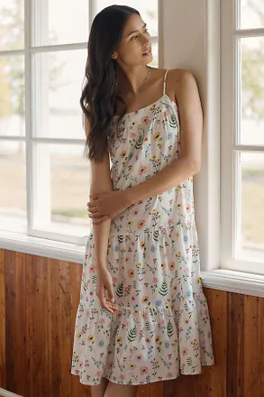 Papinelle Sleepwear Elodie 100% Cotton Sateen Nightie