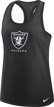 Nike Las Vegas Raiders Hurry Up Nike Womens Dri-FIT NFL Racerback Tank Top in Black | 03E100A8D-LWB