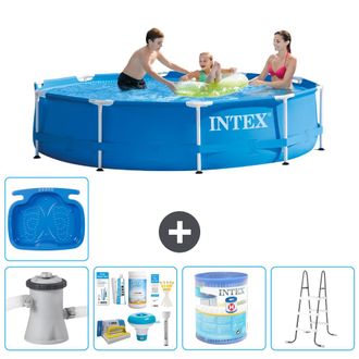 Intex Piscina Con Estructura Redonda - 305x76 Cm - 8-piezas S31664