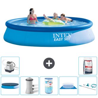 Intex Piscina Easy Set Redonda - 396x84 Cm - 7-piezas S30697